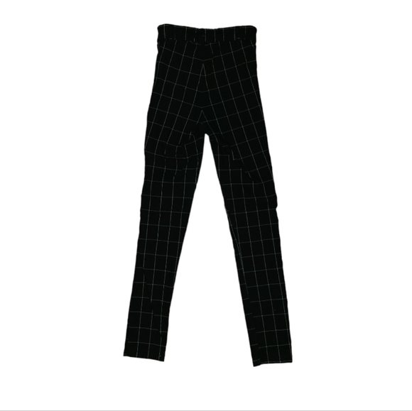 3/$30! Garage Womans Black Pants with White Stripes - Picture 2 of 9